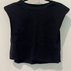 Aritzia Babaton Shoulder Pad Shirt